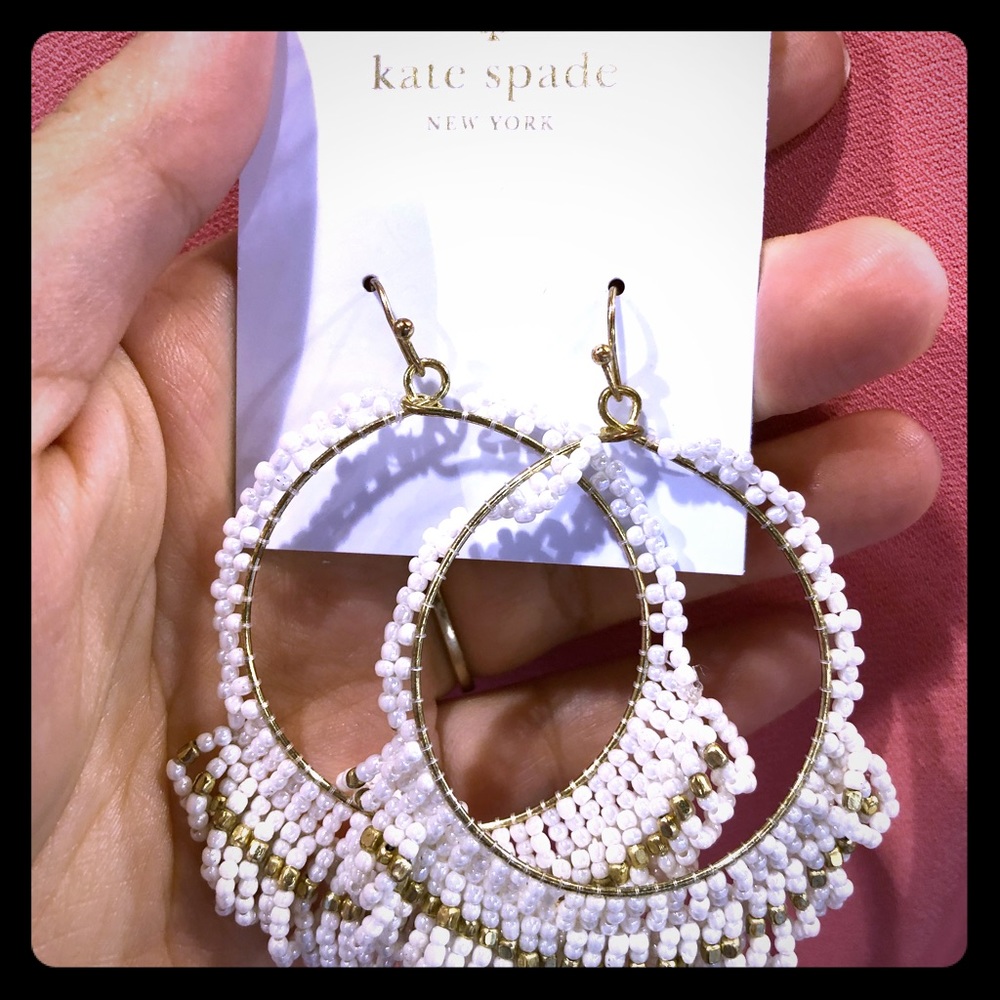 Kate spade Hoop Earrings 🌿